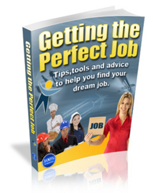 Product picture How To Get The Perfect Job