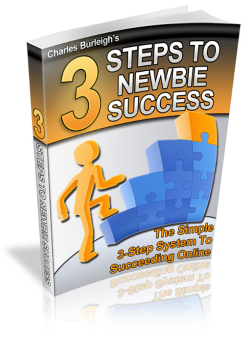 Product picture 3 Steps To newbies Success-Discover A Simple Success System